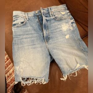 MOTHER Jean shorts